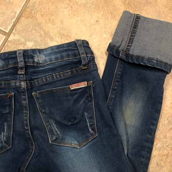 Girls Hudson cropped distressed jeans 💙💙 - Picture 5 of 6